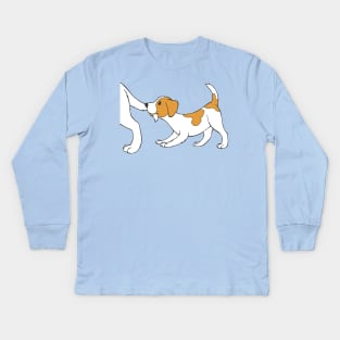 Jack Russell Terrier Puppy JRT Dog Kids Long Sleeve T-Shirt